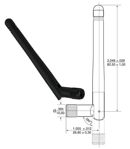 Whip antenna Whip antenna